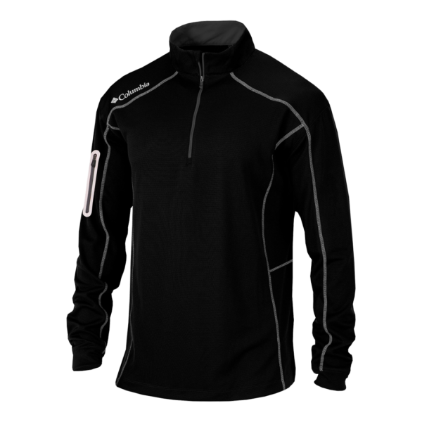 Men's Omni-Wick Shotgun 1/4 Zip by Columbia