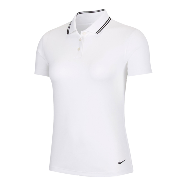 Dry Victory Women's Polo - White/Black by Nike