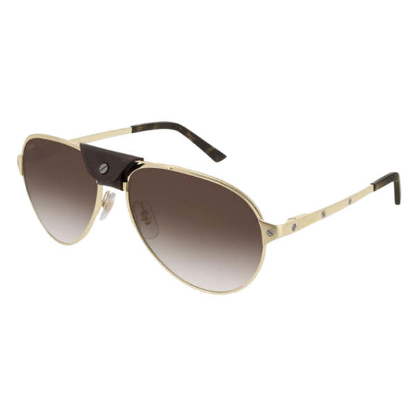 Men's Santos Pilot Style Sunglass by Cartier