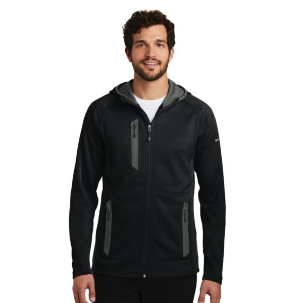 Men's Sport Hooded Full-Zip Fleece Jacket by Eddie Bauer