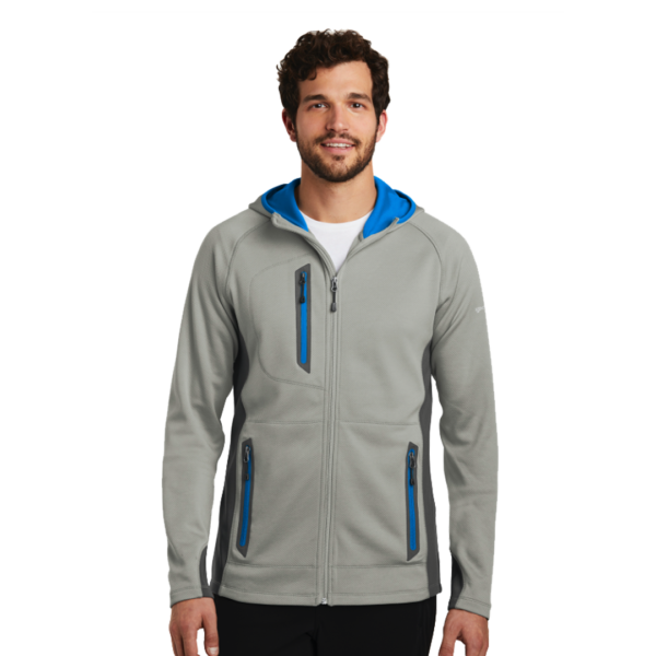 Men's Sport Hooded Full-Zip Fleece Jacket by Eddie Bauer - Image 2