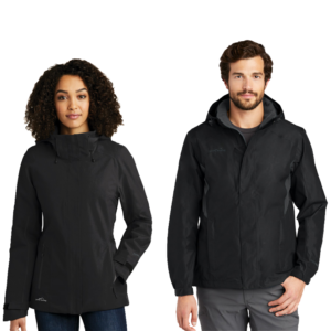 Ladies WeatherEdge Plus Insulated Jacket & Men's Rain Jacket  by Eddie Bauer