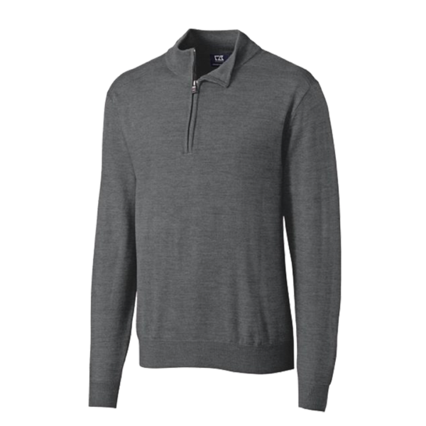 Men's LS Douglas Half Zip Mock by Cutter & Buck