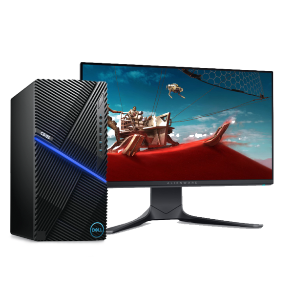 Dell G5 Gaming Desktop with Monitor